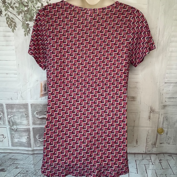 LuLaRoe Classic Womens Geometric Pink Casual Top Shirt Sz. X Large XL NEW - Picture 6 of 9